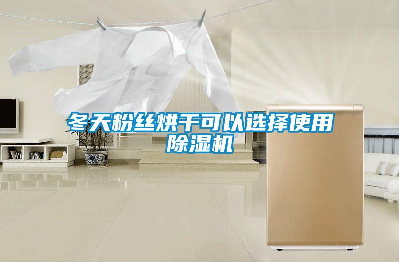 冬天粉丝烘干可以选择使用除湿机