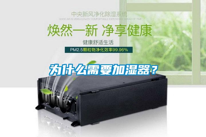 为什么需要加湿器？