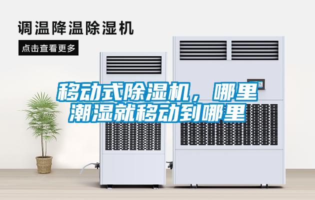 移动式除湿机，哪里潮湿就移动到哪里