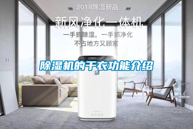 除湿机的干衣功能介绍