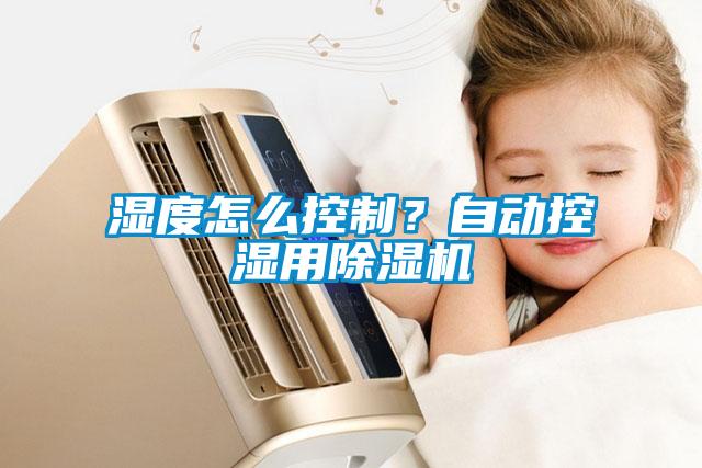 湿度怎么控制？自动控湿用除湿机