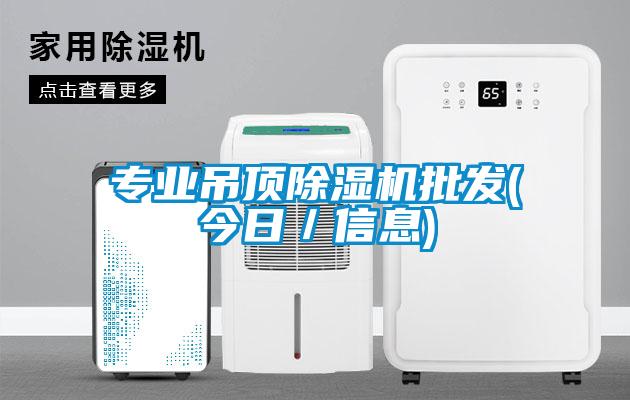 专业吊顶除湿机批发(今日／信息)