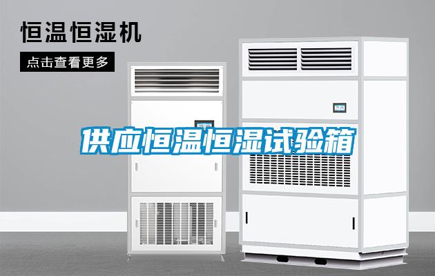 供应恒温恒湿试验箱