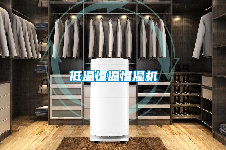低温恒温恒湿机