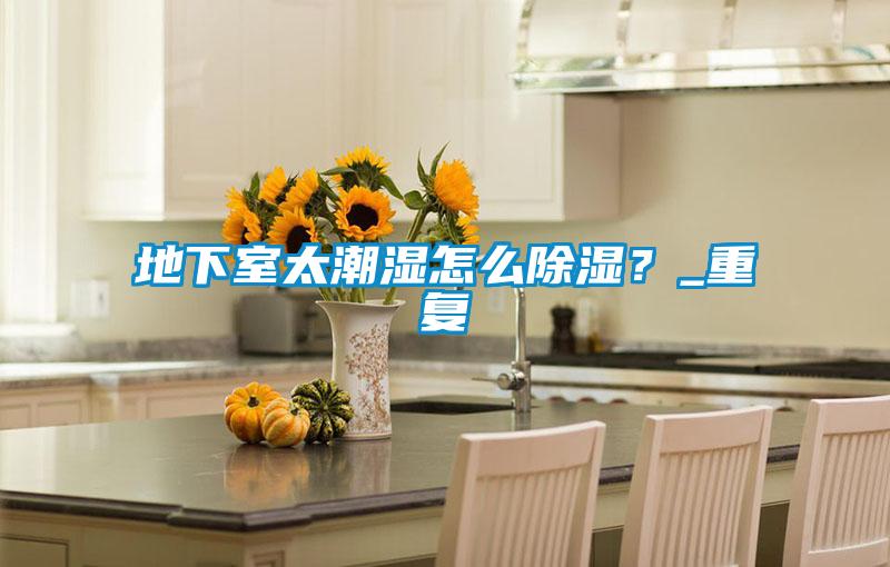 地下室太潮湿怎么除湿？_重复