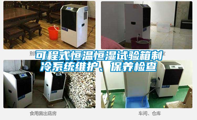 可程式恒温恒湿试验箱制冷系统维护、保养检查