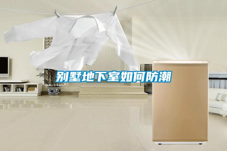 别墅地下室如何防潮
