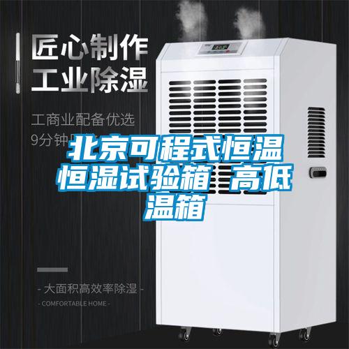 北京可程式恒温恒湿试验箱 高低温箱
