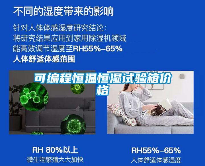 可编程恒温恒湿试验箱价格