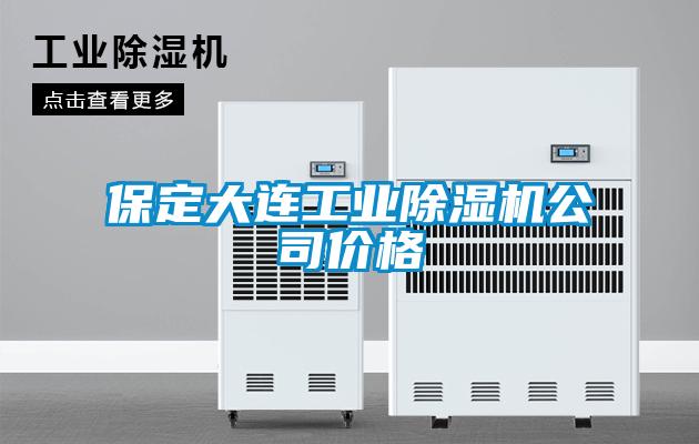 保定大连工业除湿机公司价格