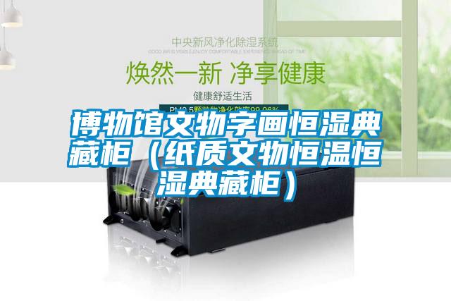 博物馆文物字画恒湿典藏柜（纸质文物恒温恒湿典藏柜）