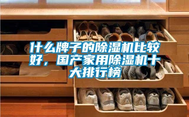 什么牌子的除湿机比较好，国产家用除湿机十大排行榜