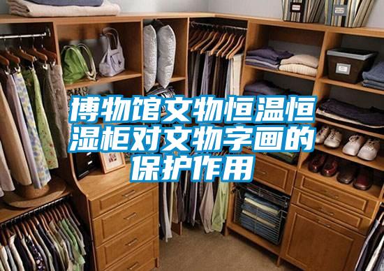 博物馆文物恒温恒湿柜对文物字画的保护作用