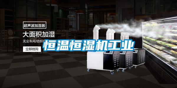 恒温恒湿机工业