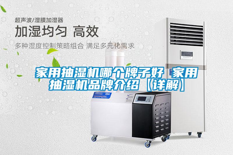 家用抽湿机哪个牌子好 家用抽湿机品牌介绍【详解】