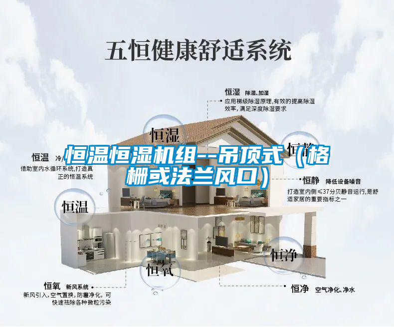 恒温恒湿机组--吊顶式（格栅或法兰风口）