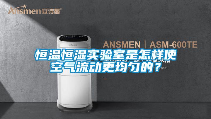 恒温恒湿实验室是怎样使空气流动更均匀的？