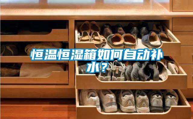 恒温恒湿箱如何自动补水？