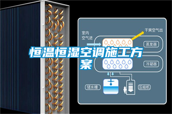 恒温恒湿空调施工方案