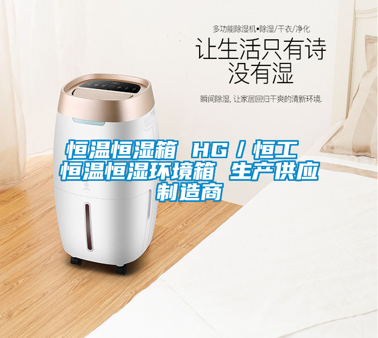 恒温恒湿箱 HG／恒工 恒温恒湿环境箱 生产供应制造商