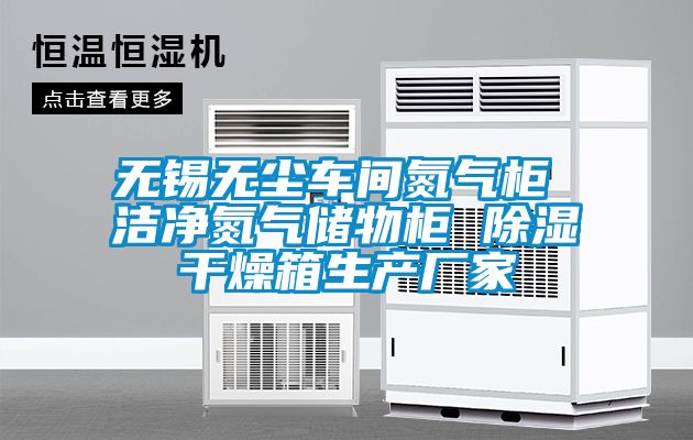 无锡无尘车间氮气柜 洁净氮气储物柜 除湿干燥箱生产厂家