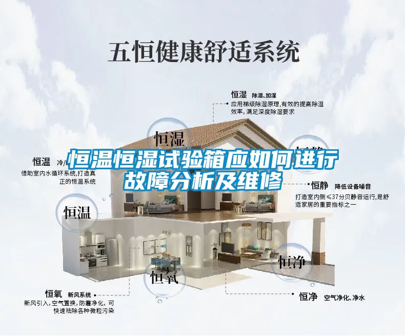 恒温恒湿试验箱应如何进行故障分析及维修
