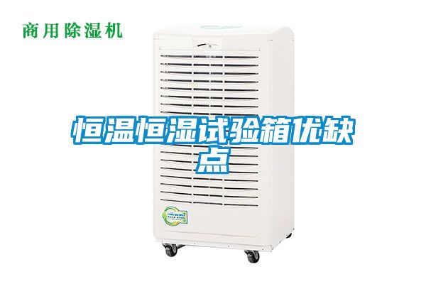 恒温恒湿试验箱优缺点