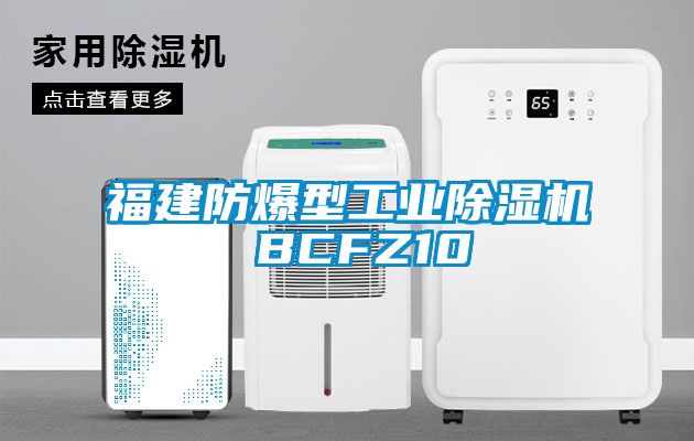 福建防爆型工业除湿机 BCFZ10