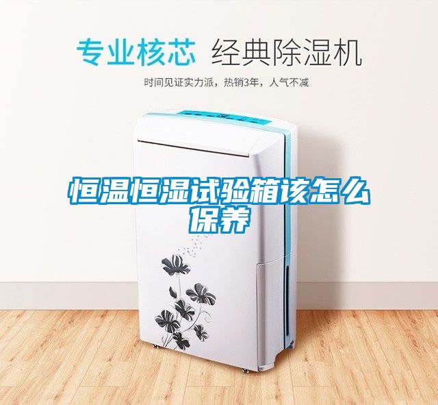恒温恒湿试验箱该怎么保养
