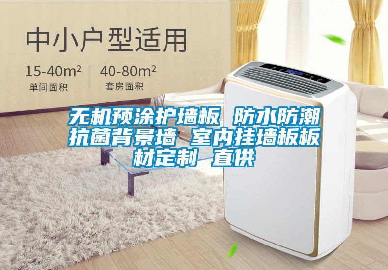 无机预涂护墙板 防水防潮抗菌背景墙 室内挂墙板板材定制 直供