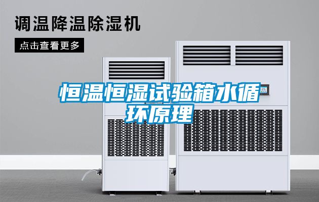 恒温恒湿试验箱水循环原理