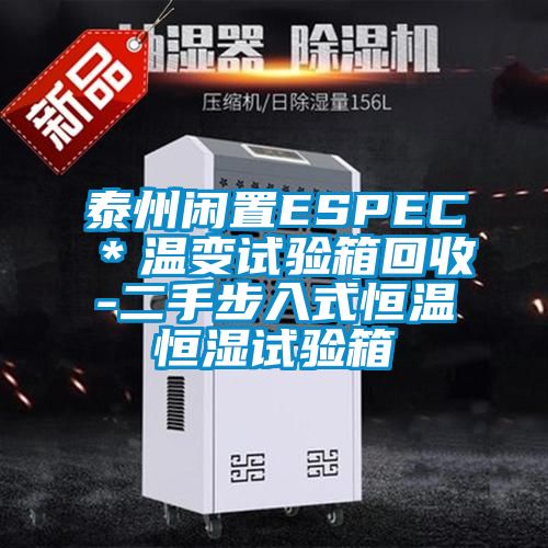 泰州闲置ESPEC＊温变试验箱回收-二手步入式恒温恒湿试验箱