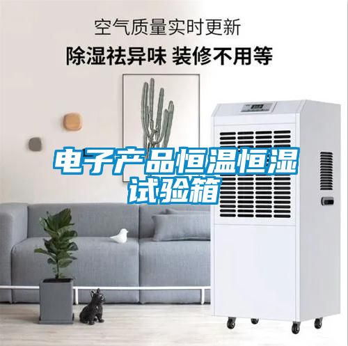 电子产品恒温恒湿试验箱