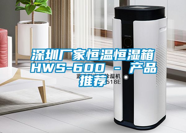 深圳厂家恒温恒湿箱HWS-600 - 产品推荐