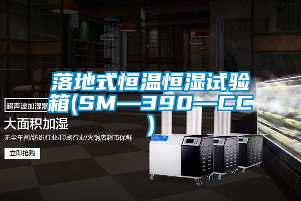 落地式恒温恒湿试验箱(SM—390—CC)