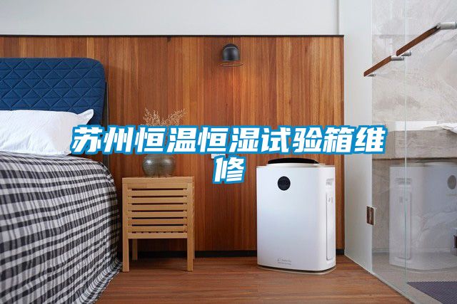 苏州恒温恒湿试验箱维修
