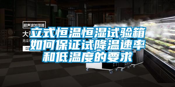 立式恒温恒湿试验箱如何保证试降温速率和低温度的要求