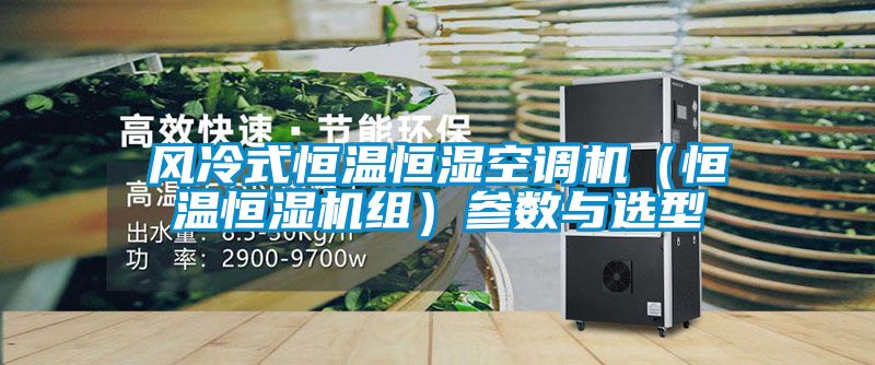 风冷式恒温恒湿空调机（恒温恒湿机组）参数与选型