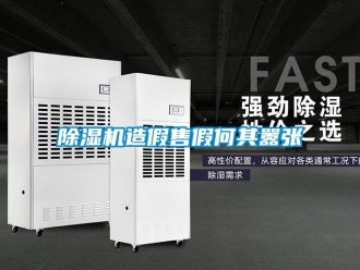 企业新闻除湿机造假售假何其嚣张
