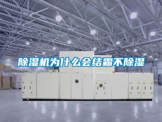企业新闻除湿机为什么会结霜不除湿