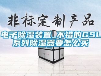 行业新闻电子除湿装置_不错的GSL系列除湿器要怎么买