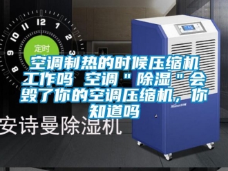 行业新闻空调制热的时候压缩机工作吗 空调＂除湿＂会毁了你的空调压缩机，你知道吗