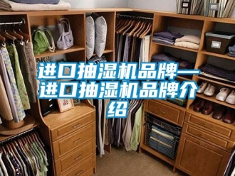 企业新闻进口抽湿机品牌—进口抽湿机品牌介绍