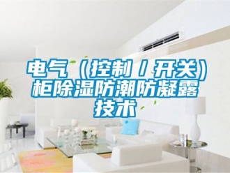 企业新闻电气（控制／开关）柜除湿防潮防凝露技术