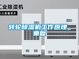 常见问题转轮除湿机工作原理_重复