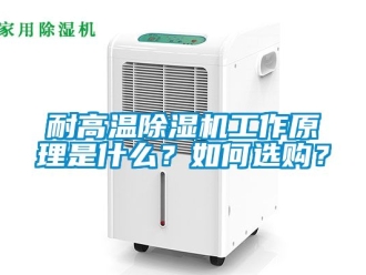 行业新闻耐高温除湿机工作原理是什么？如何选购？