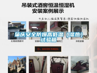 企业新闻肇庆安全防爆高低温（湿热）试验箱
