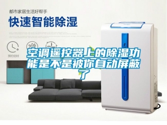 行业新闻空调遥控器上的除湿功能是不是被你自动屏蔽了