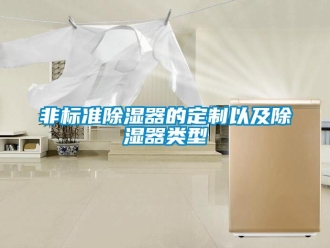 企业新闻非标准除湿器的定制以及除湿器类型