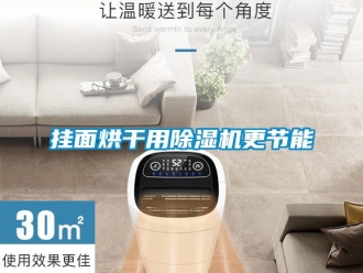 企业新闻挂面烘干用除湿机更节能